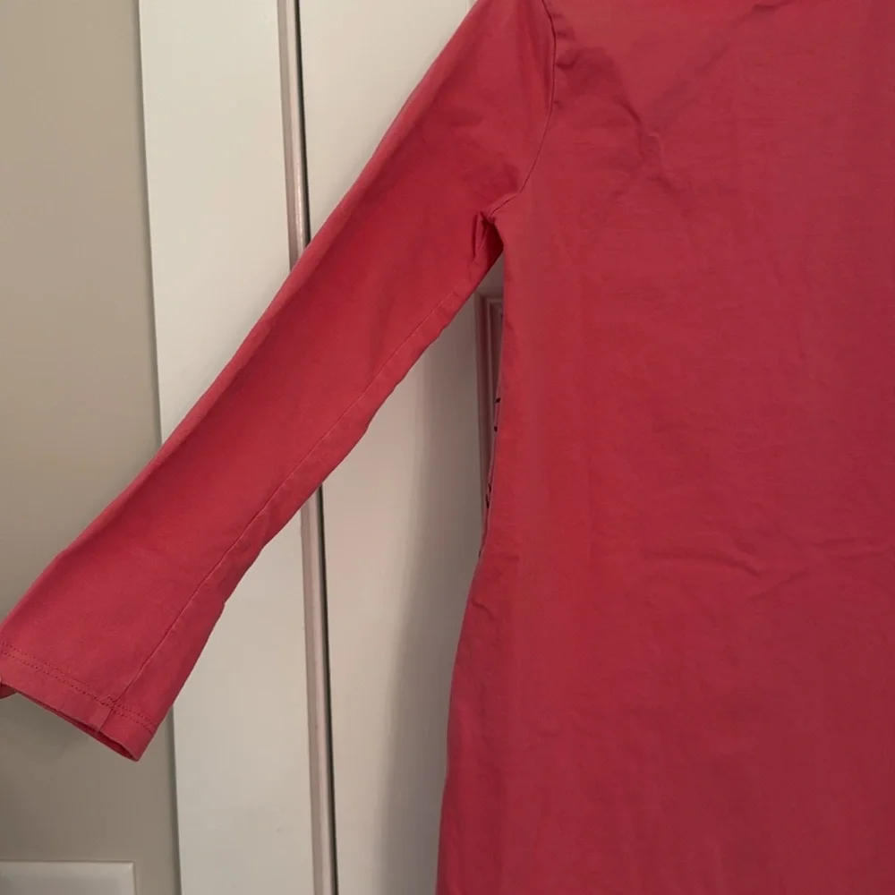 Tea Collection Pink Long Sleeve Unicorn Dress - Picture 4 of 9